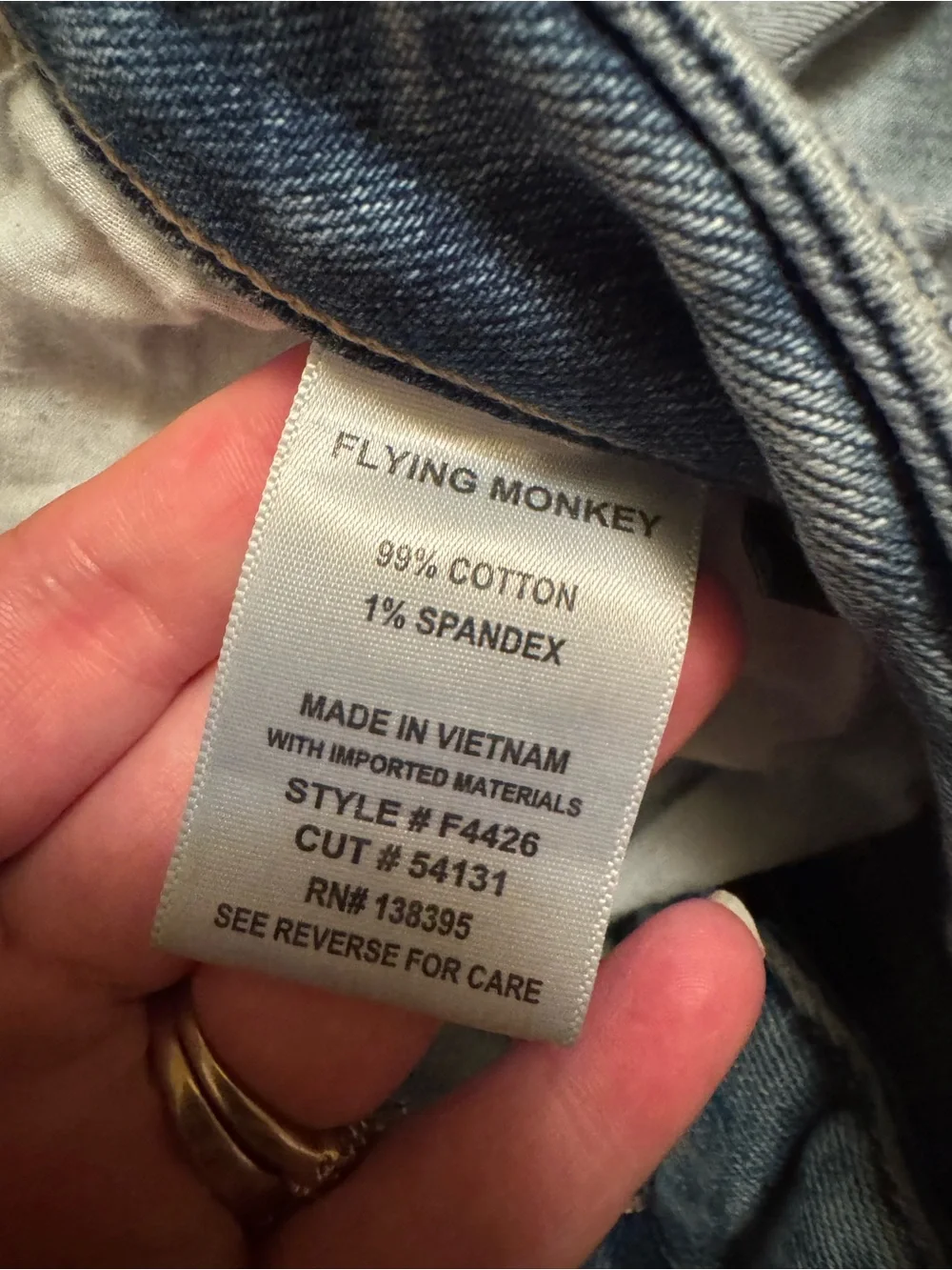 Flying Monkey | Jeans | Flying Monkey Highrise Straight Jeans In Light ...